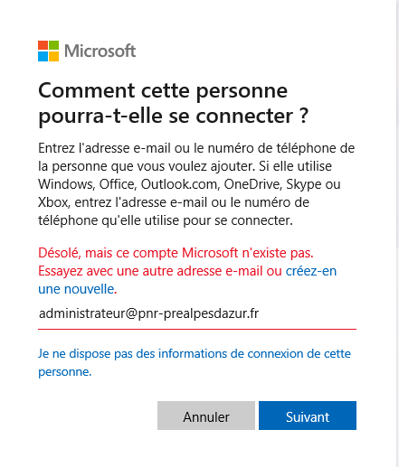 How to convert a local account to a Microsoft account professionnal on ...