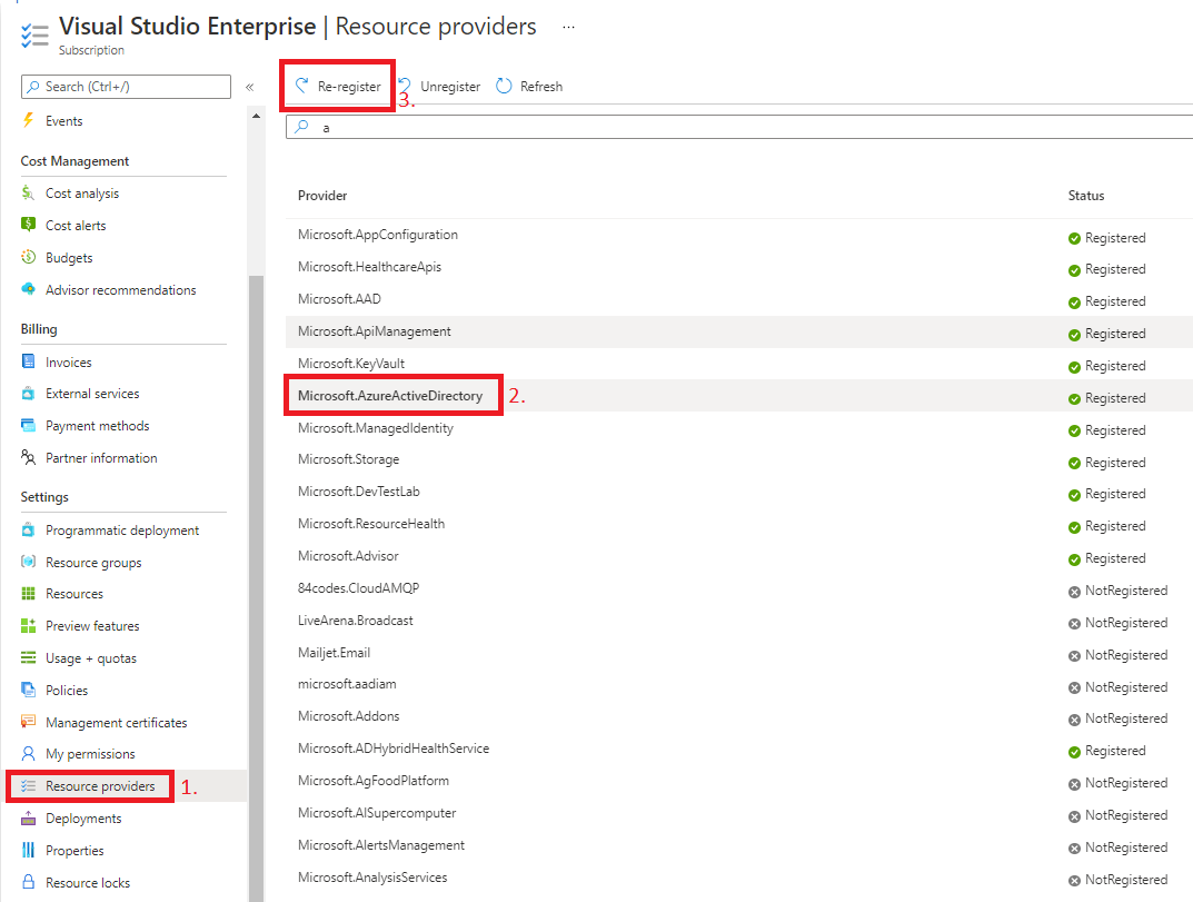Can not create Azure AD B2C tenant with my Visual Studio Subscription ...