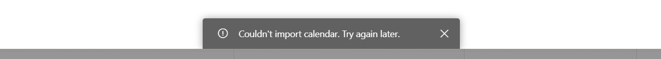 Error subscribing to Facebook `ics` calendar feed in Outlook ...