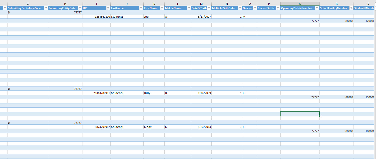 XML into Excel with Repeating Data - Microsoft Q&A