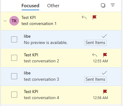 Conversation View Headers Hiding Flagged Messages After Marking One ...