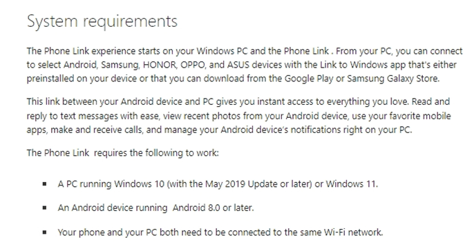 How do I do the phone link. - Microsoft Q&A