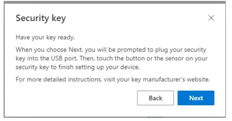 yubikeysetup issues - Microsoft Q&A