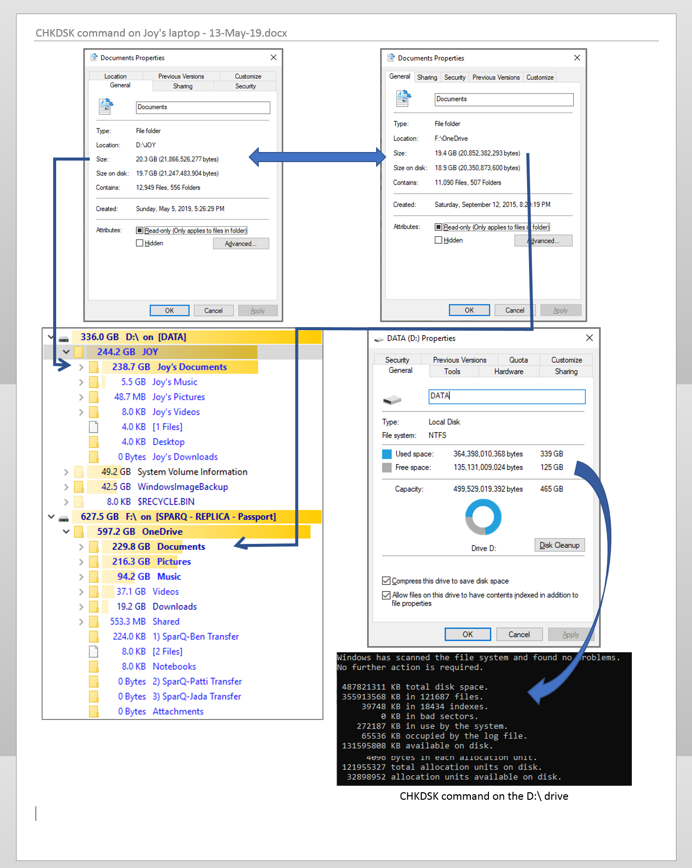 Windows 10 File Explorer - inconsistent file storage count/usage ...