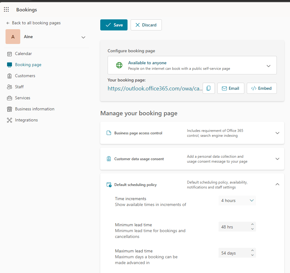 Microsoft Bookings Issues - Microsoft Q&A