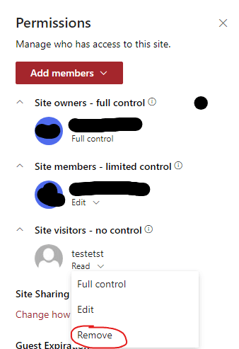 SharePoint site need to make private. - Microsoft Q&A