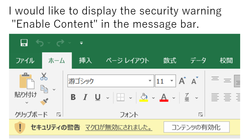 How do I enable macros? - Microsoft Q&A