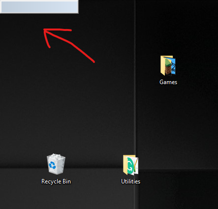Strange grayish rectangle on my desktop - Microsoft Q&A