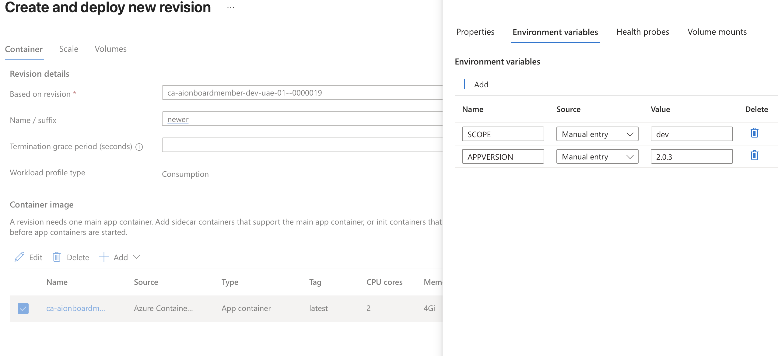 Azure Container App is not pulling the image from Azure Container ...