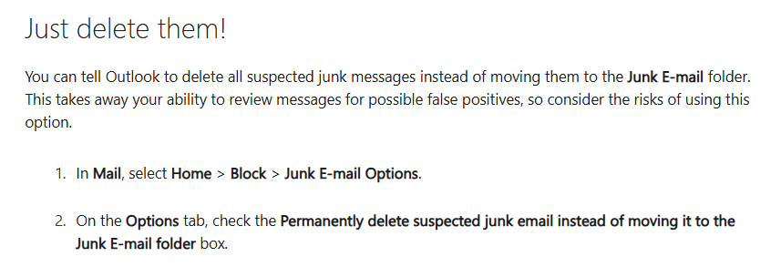 Is there any way to get reduce the flow of emails reaching our junk ...