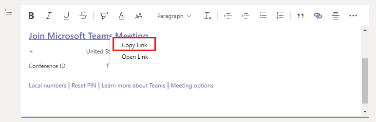 Teams meeting URL - Microsoft Q&A