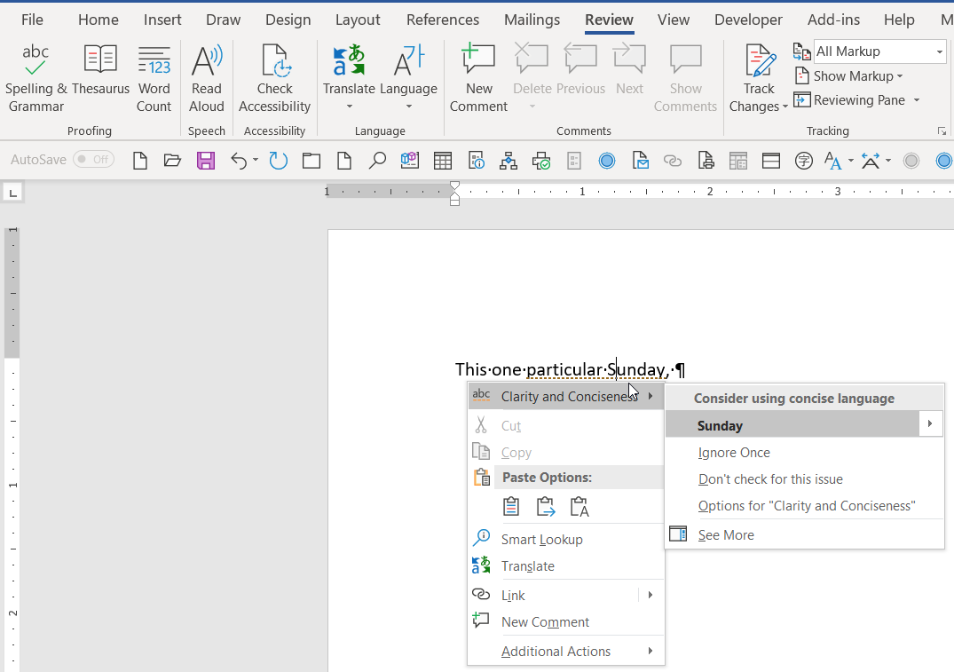 Missing Editor and Check Document button in Microsoft Word 365 ...