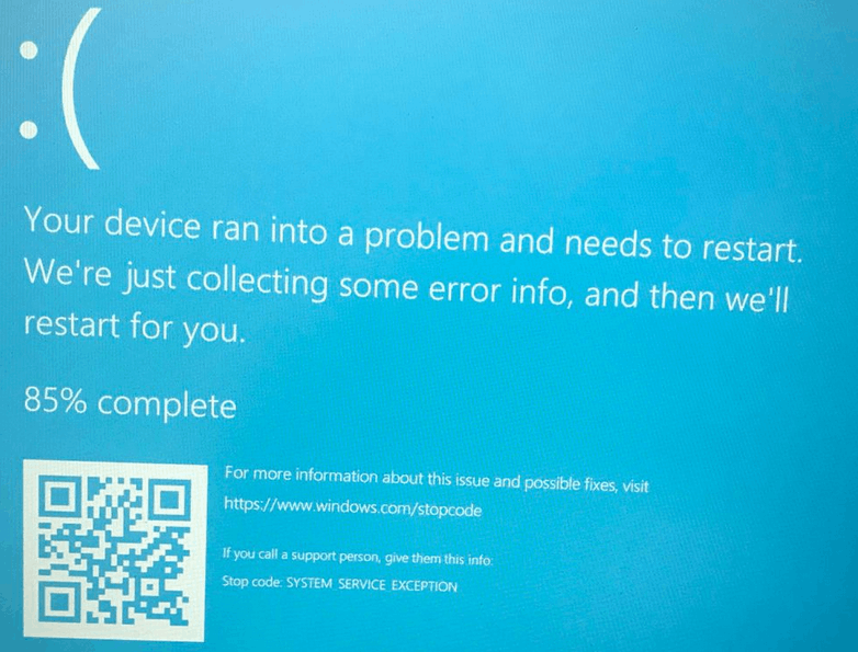 Blue screen problem in windows 10 - Microsoft Q&A