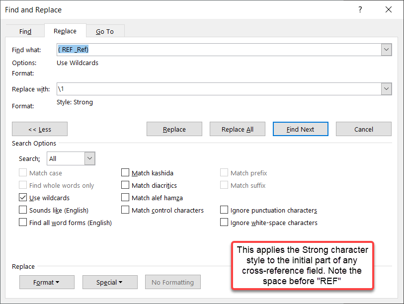 How to edit cross-reference in MS Word - Microsoft Q&A