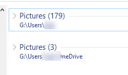 picture library is not showing subfolders any longer windows 10 pro v ...