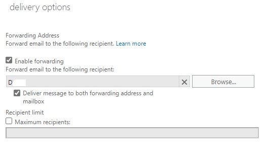 The recipient's mailbox is full and can't accept messages now ...