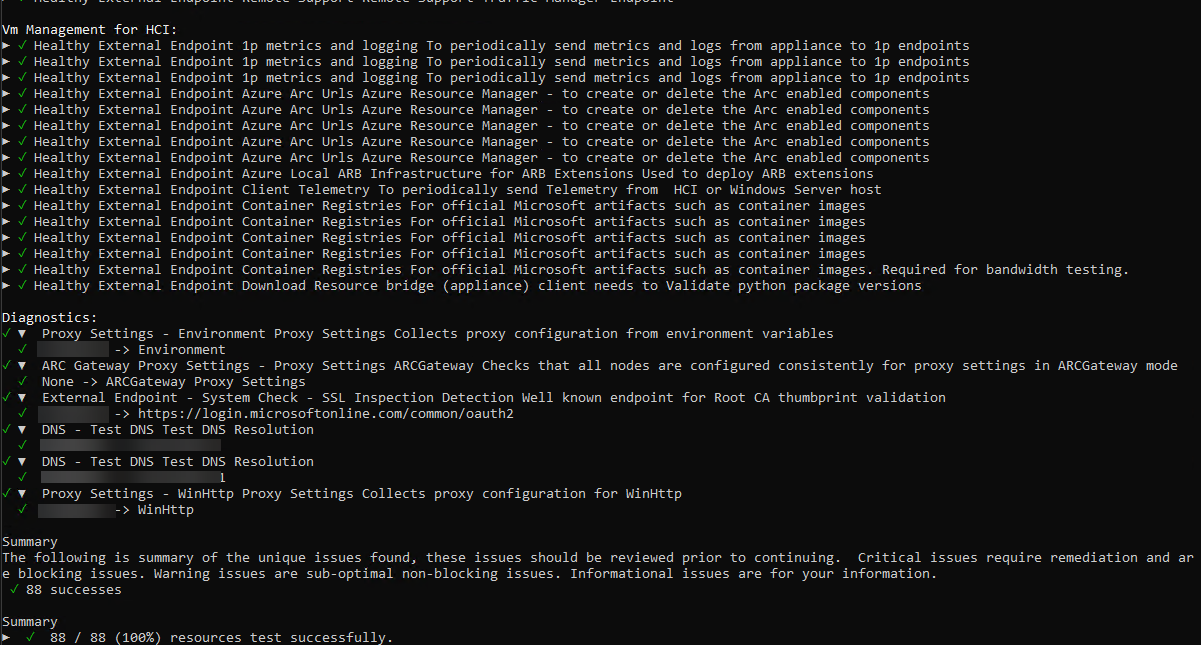 Invoke-AzStackHciConnectivityValidation