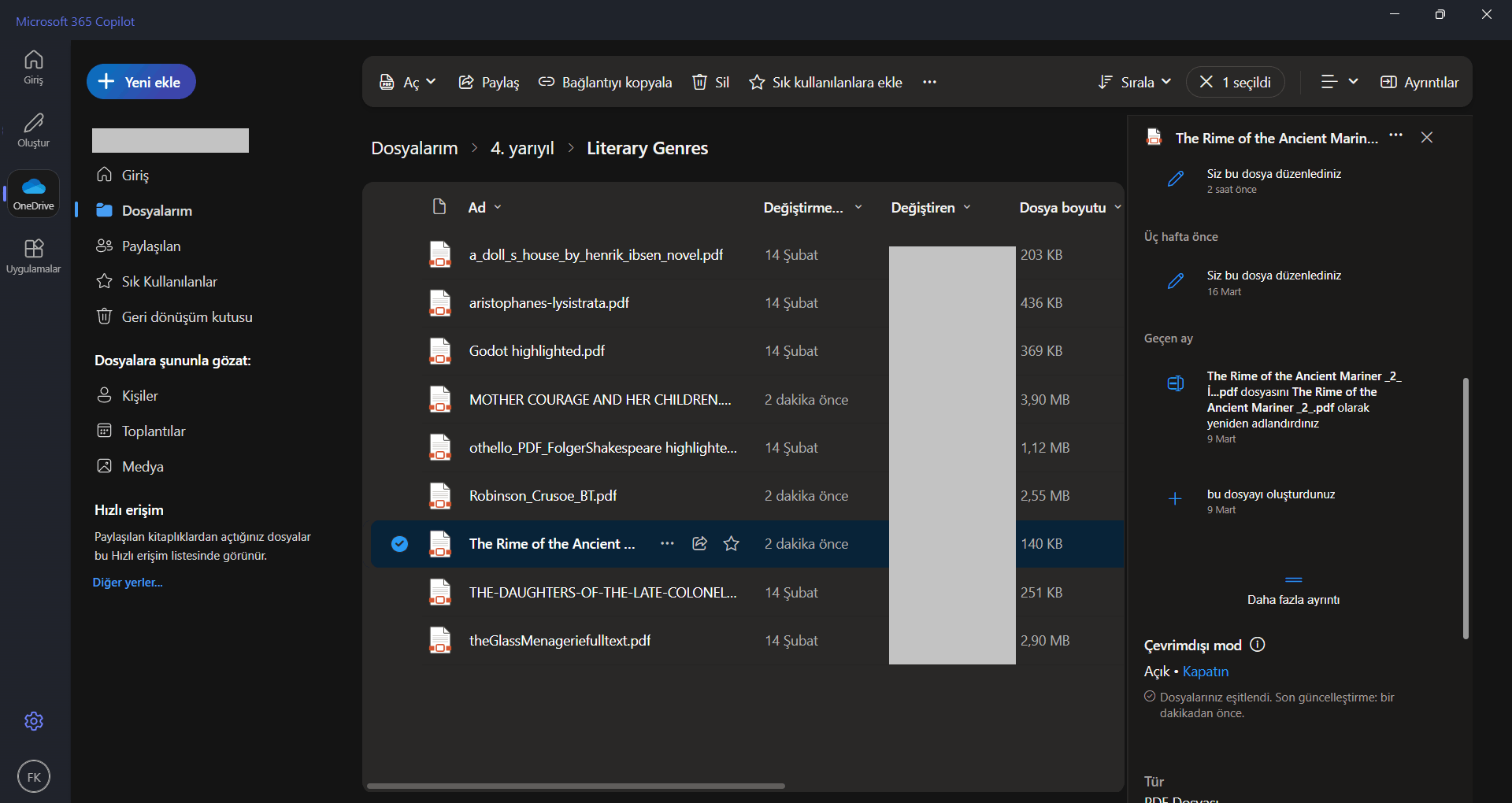 I cannot see edited version of my folder. - Microsoft Q&A