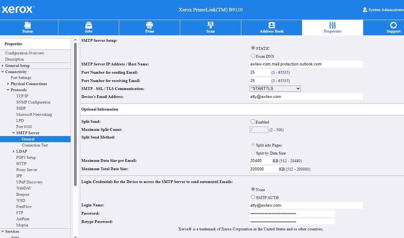 Direct Send for scan to email stopped working - Microsoft Q&A