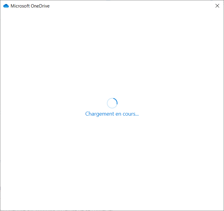 OneDrive - Connection fail, infinite loop - Microsoft Q&A