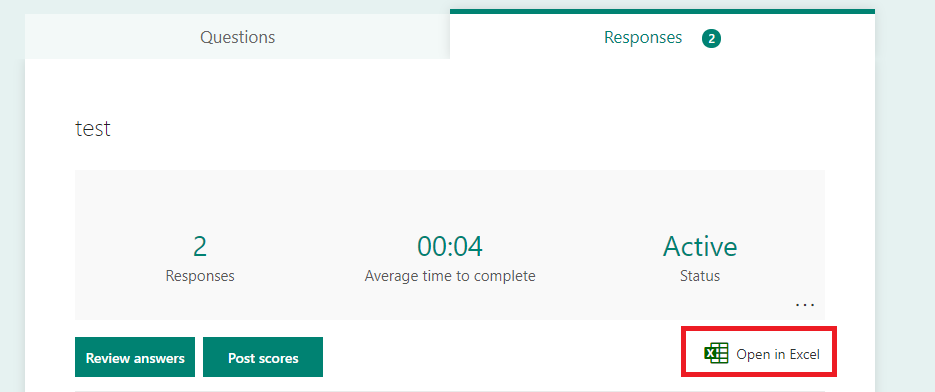 merging responses from ms quiz - Microsoft Q&A