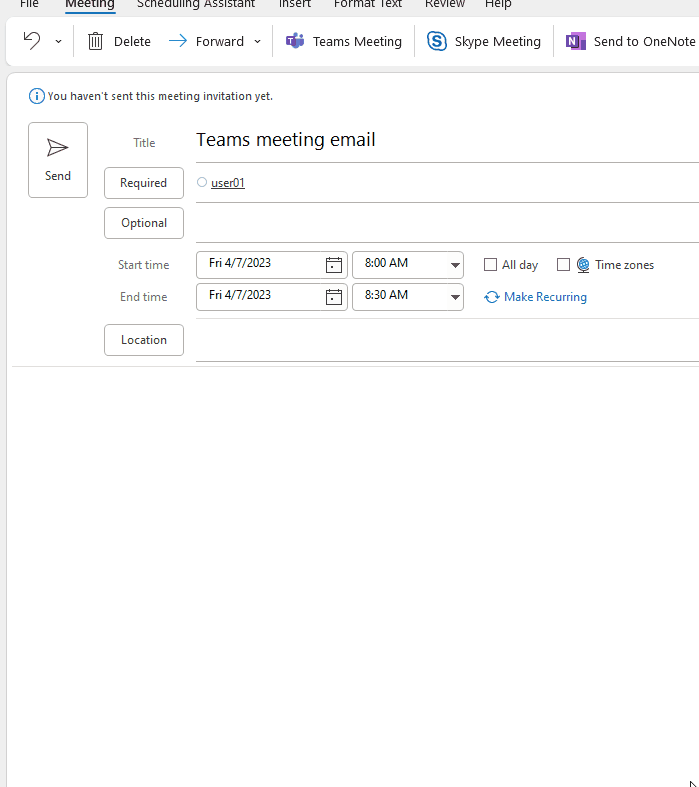 Random Placement of Teams Meeting links in Outlook meeting invites Microsoft Q&A