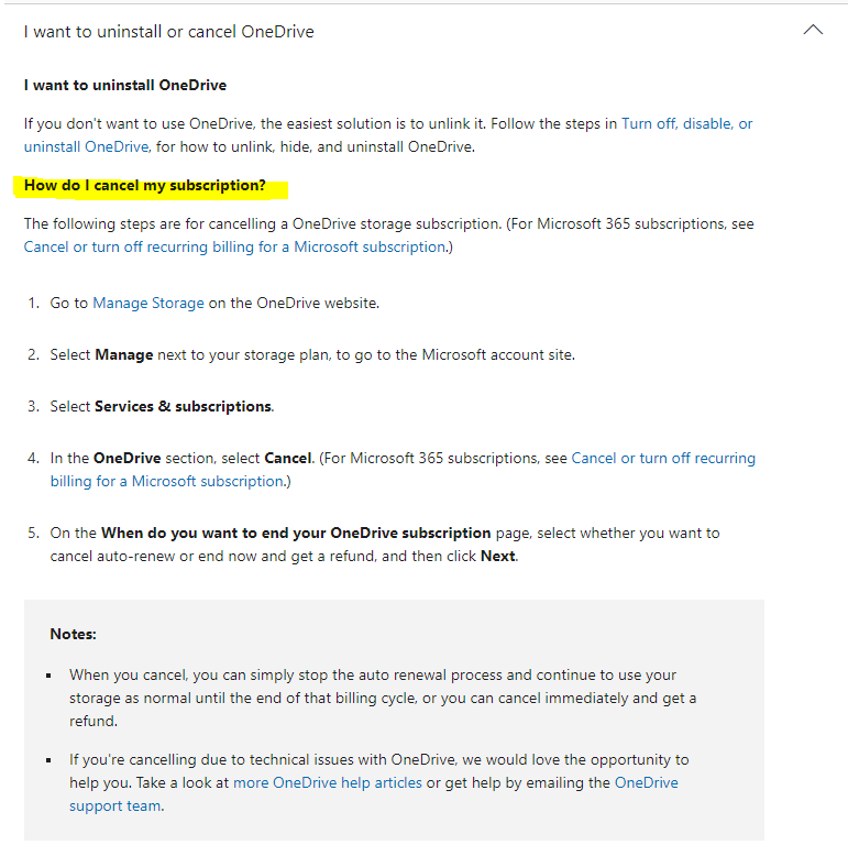 How To Cancel Onedrive Subscription: Step-by-Step Guide