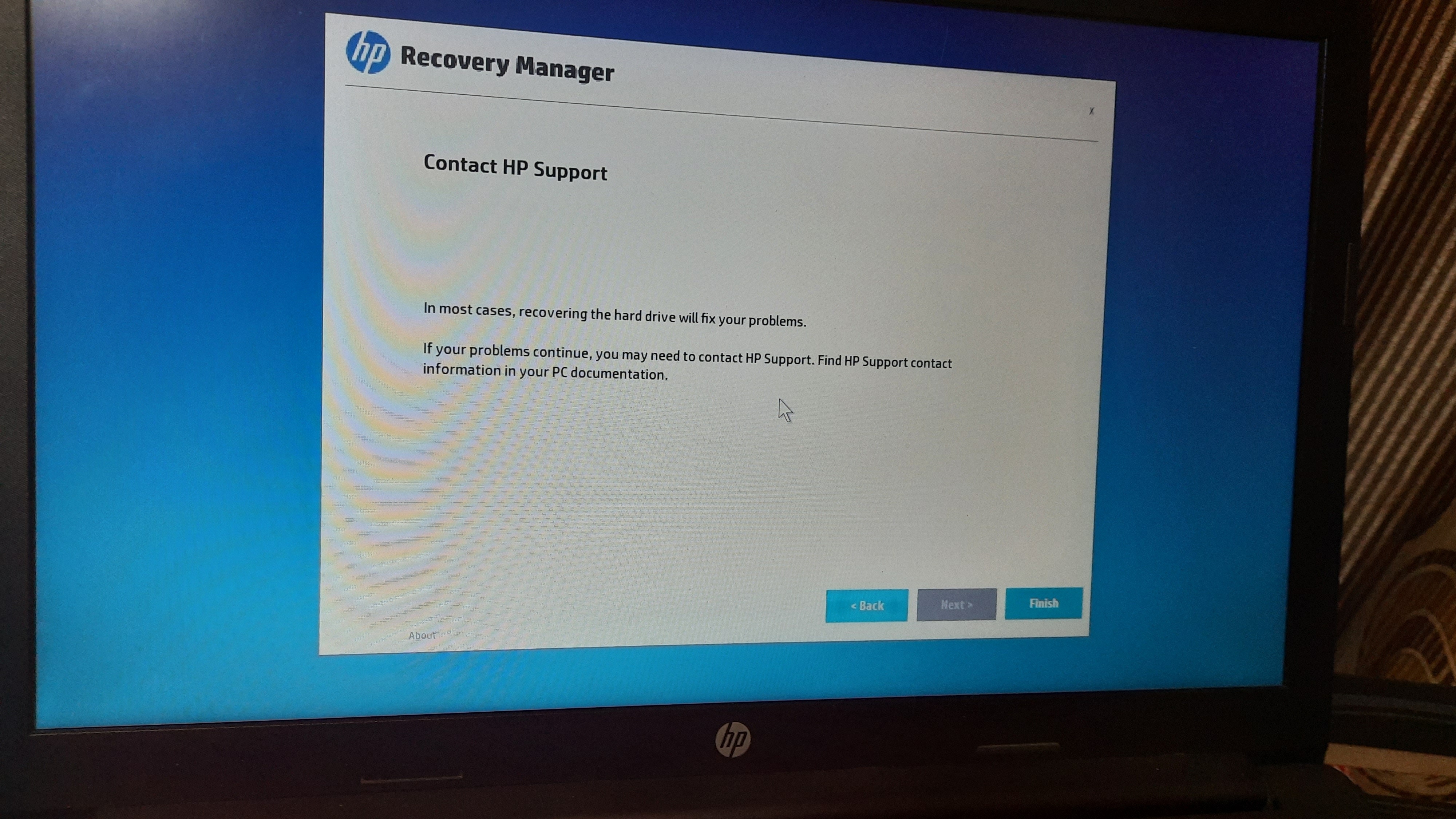 Unable to do reset pc due to smart hard disk error - Microsoft Q&A