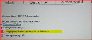 Fingerprint recognition (Windows Hello): Close windows Hello, then try ...