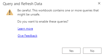 Connecting a Local Excel File to a Excel File on Teams - Microsoft Q&A