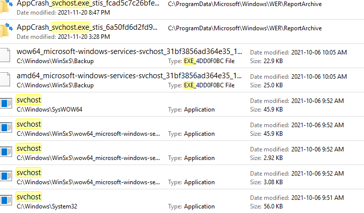 Protected memory access blocked relpost.exe and svchost.exe - Microsoft Q&A
