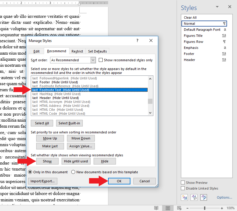 Microsoft Office Issue - how do I change the footnote margin ...