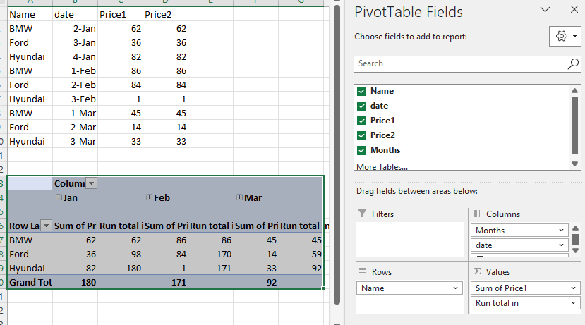 Showing original values + new calculations in Pivot Tables - Microsoft Q&A