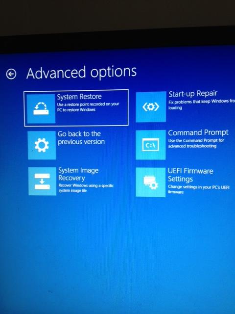 Fake Microsoft pop up which has now restarted the computer and shows ...