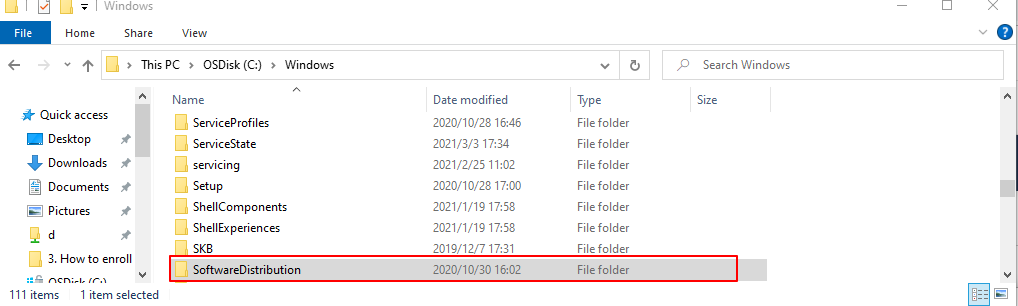 Windows Server 2019 issue download updates from WSUS server - Microsoft Q&A