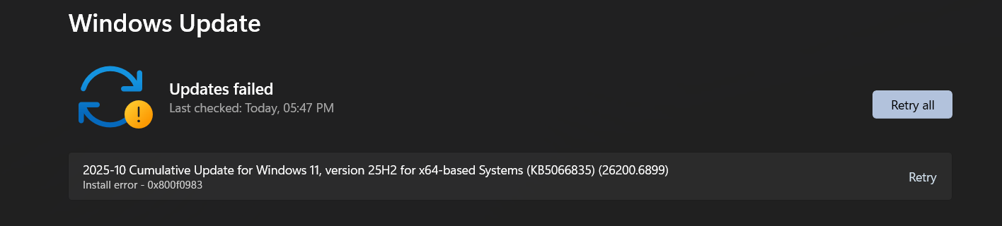 windows 10 cumulative update 2025 11