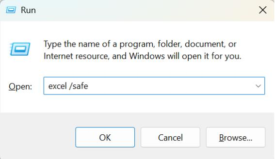 how do i fix my microsoft excel that has run into an error - Microsoft Q&A