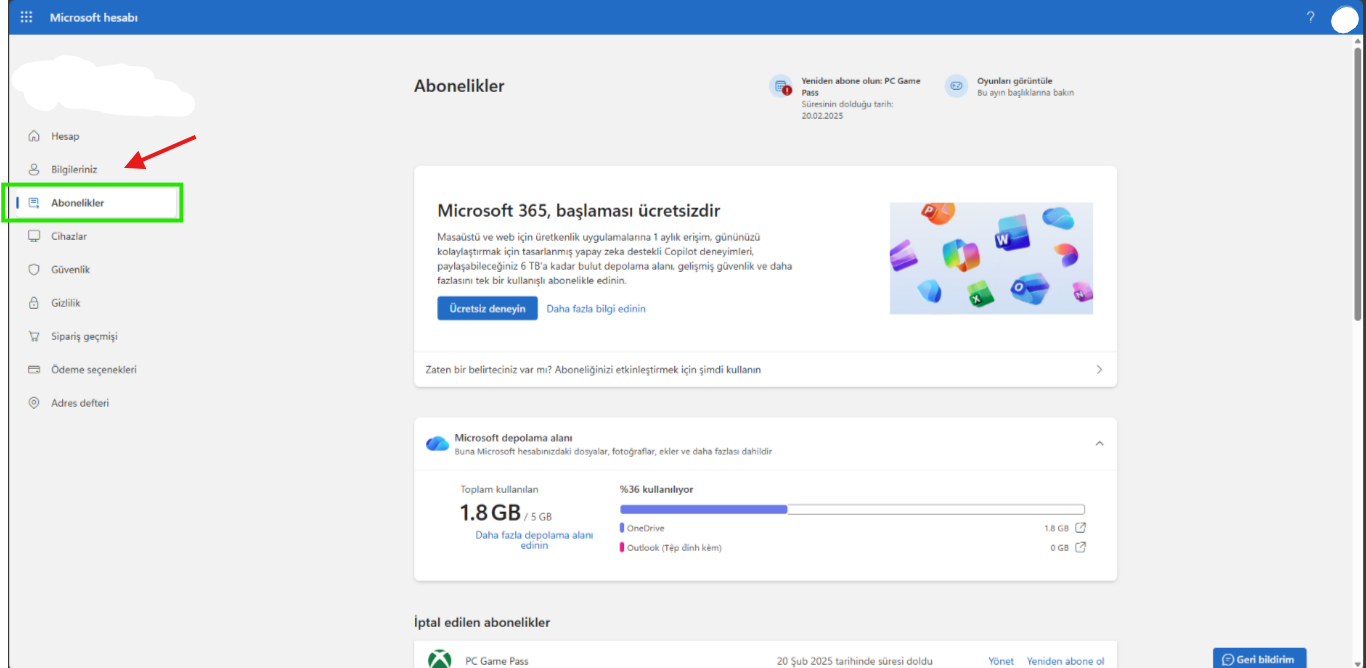 Kullanıcının resmi