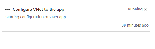 Azure Logic app - Add VNET integration - takes too long and not ...