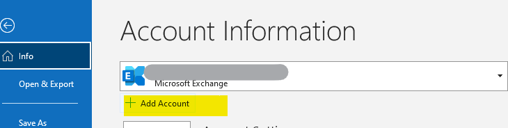 Add another email inbox to my toolbar - Microsoft Q&A