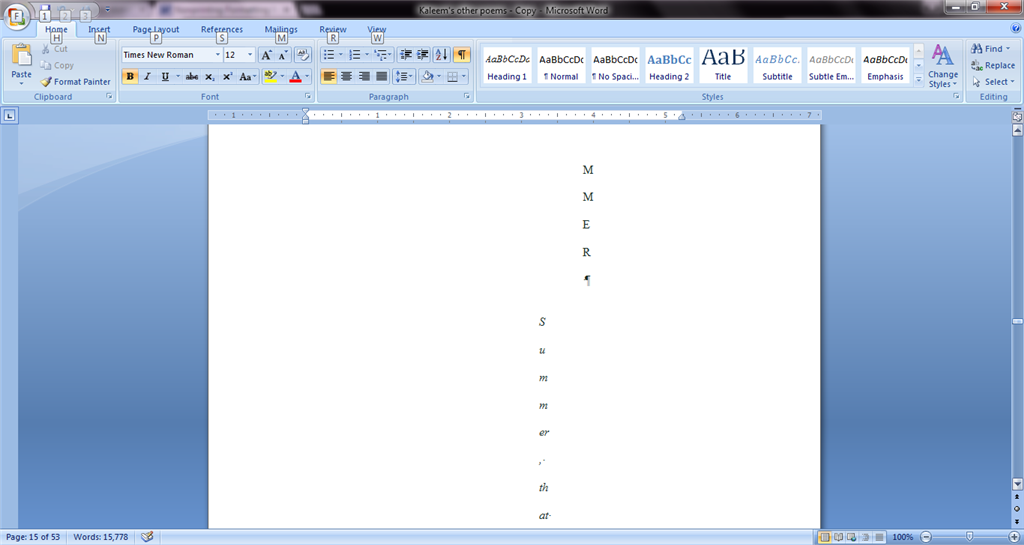 text alignment gets disturbed when I copy from other document... HELP ...