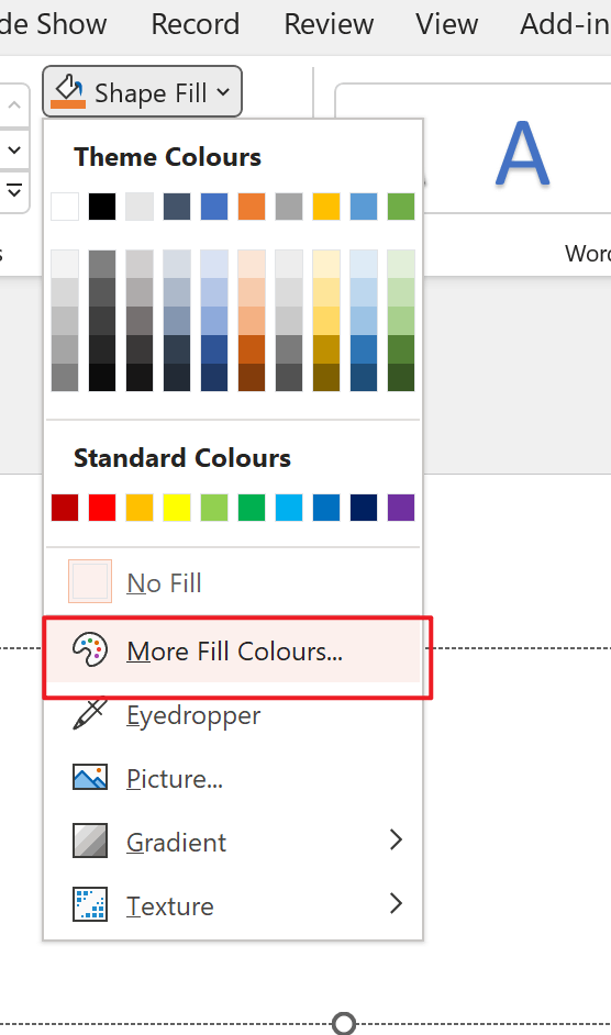 Custom Colours in Powerpoint - Microsoft Q&A
