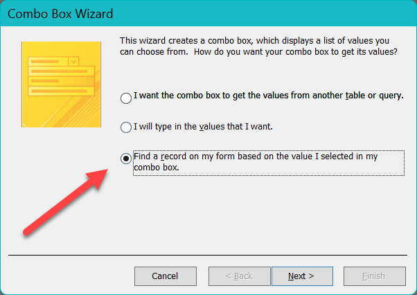 How do I create a form that will let me search a table for unreturned ...