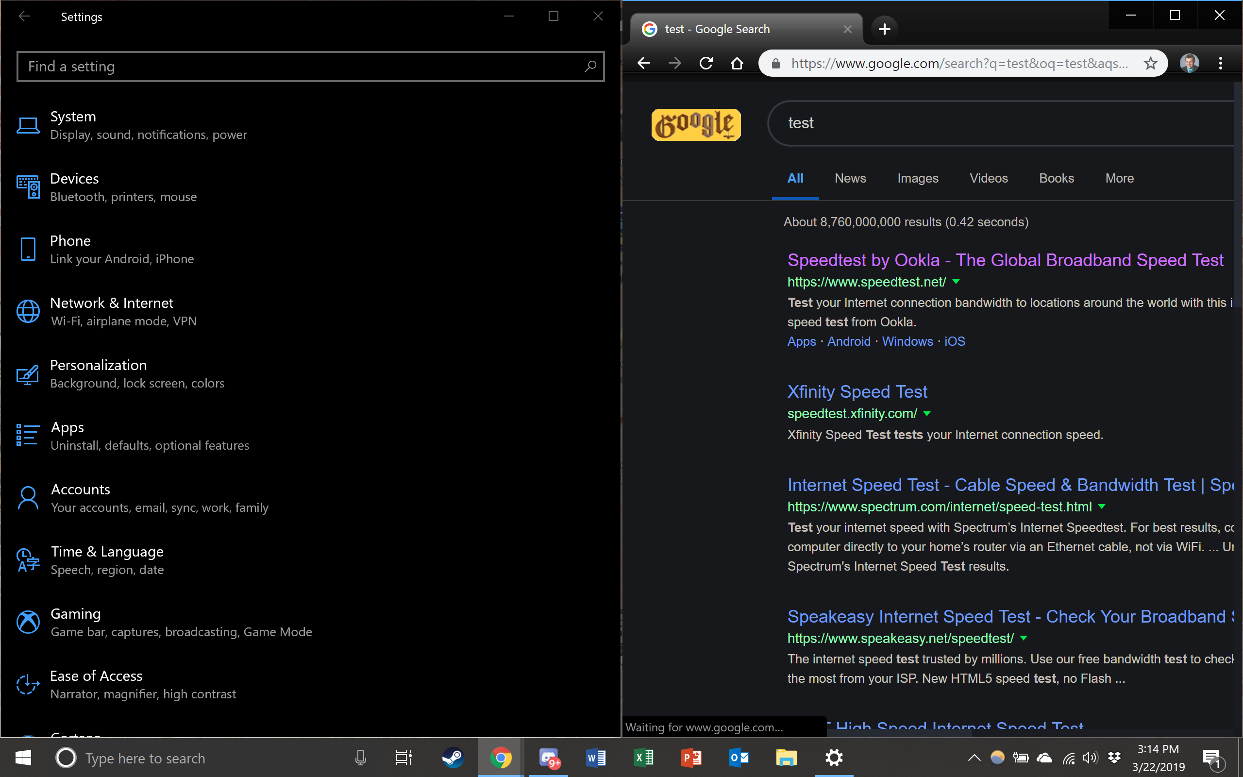 Windows have small gaps between edges of screen and each other when ...