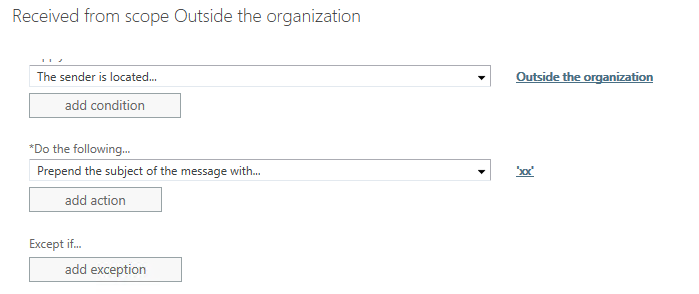 External email warning showing in message preview - Microsoft Q&A