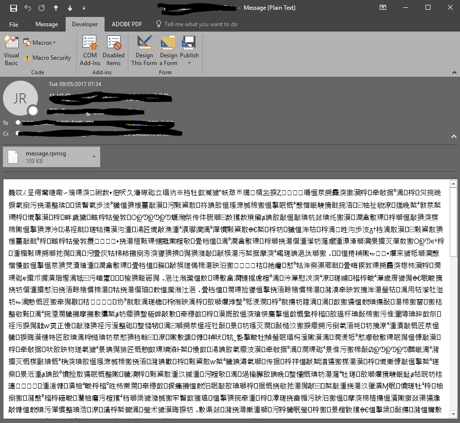RMS went wrong with Outlook 2016 - Microsoft Q&A