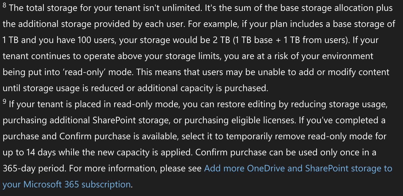 Developer E5 Tenant stuck in Read-Only lock after storage cleanup ...