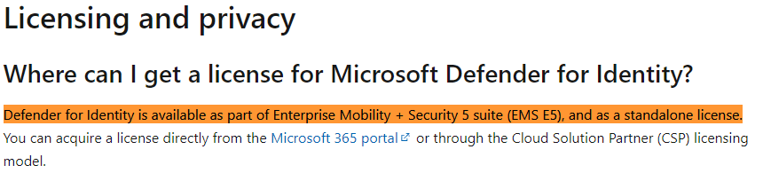 Microsoft Defender for Identity - Deploying and Operating Costs ...