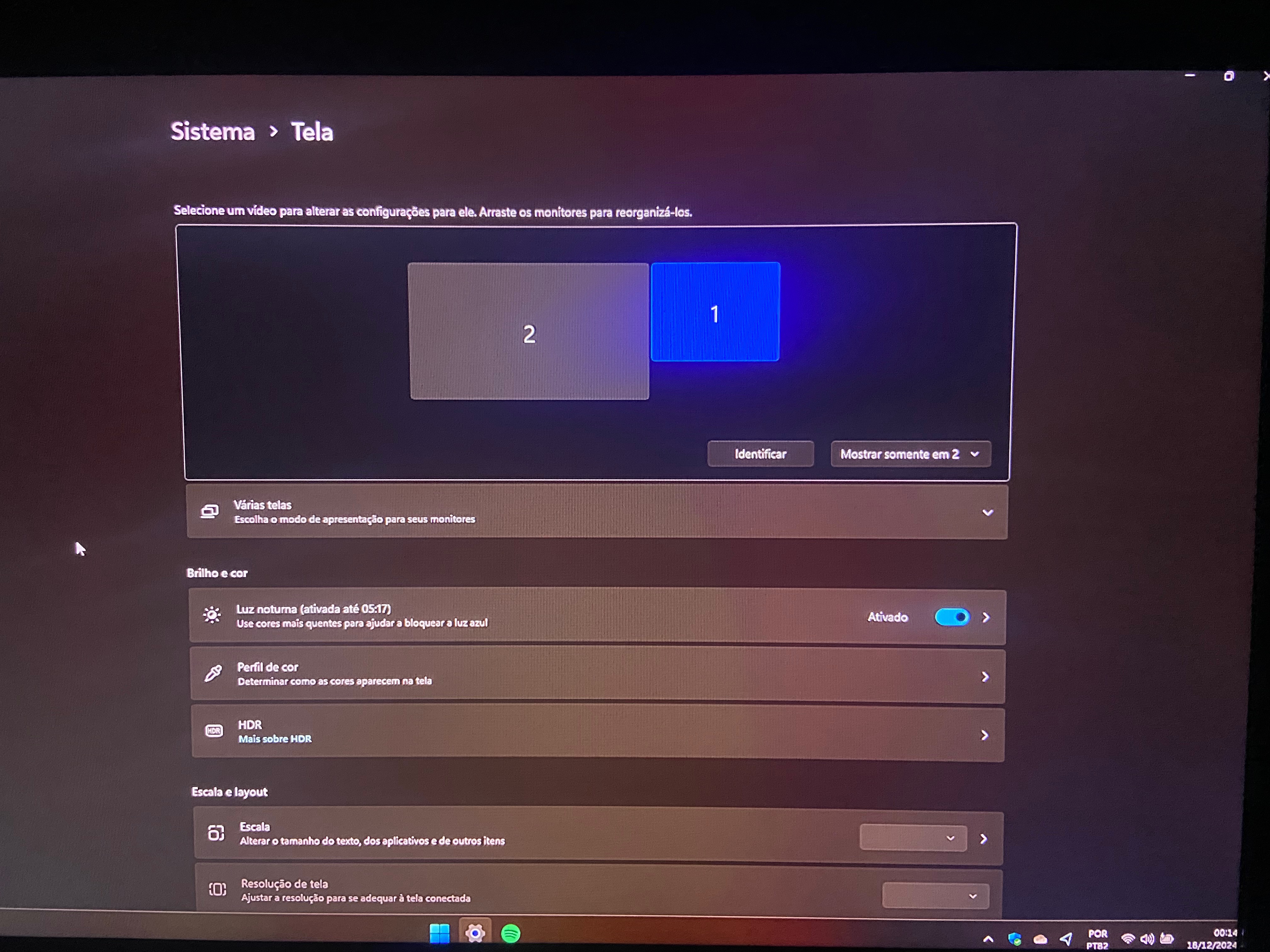 Não consigo diminuir a escala da tela. - Microsoft Q&A