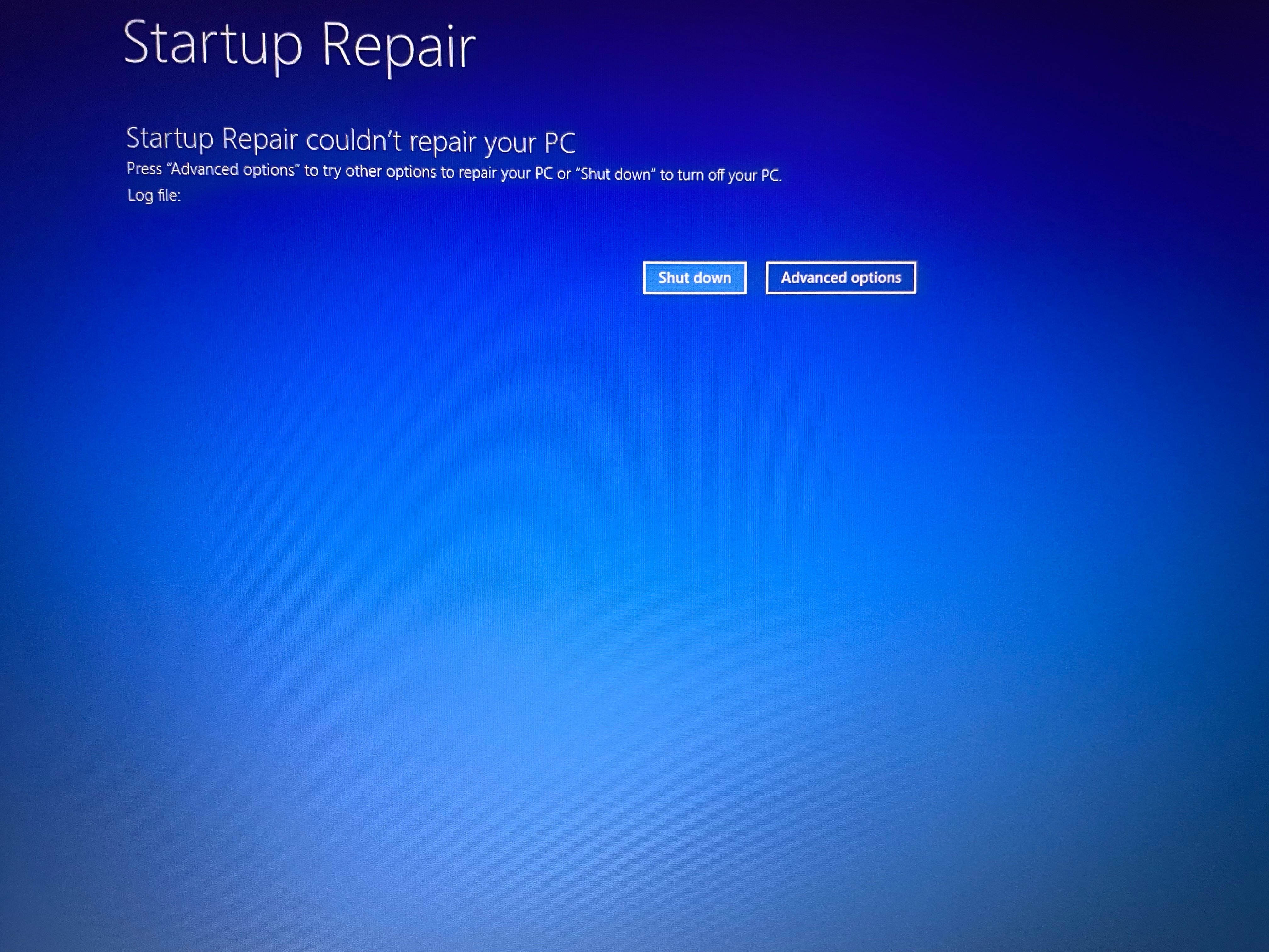 I can’t get back into my laptop! - Microsoft Q&A